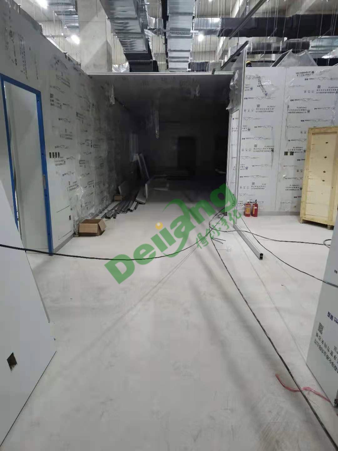 十萬級(jí)保健食品潔凈車間吊頂施工