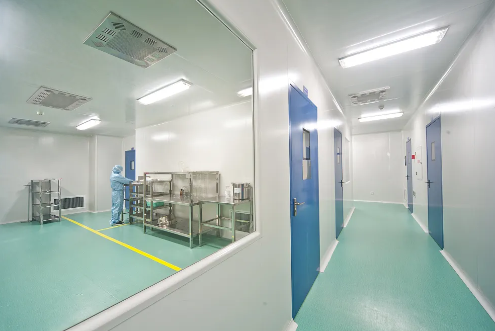 光學(xué)無塵車間效果圖