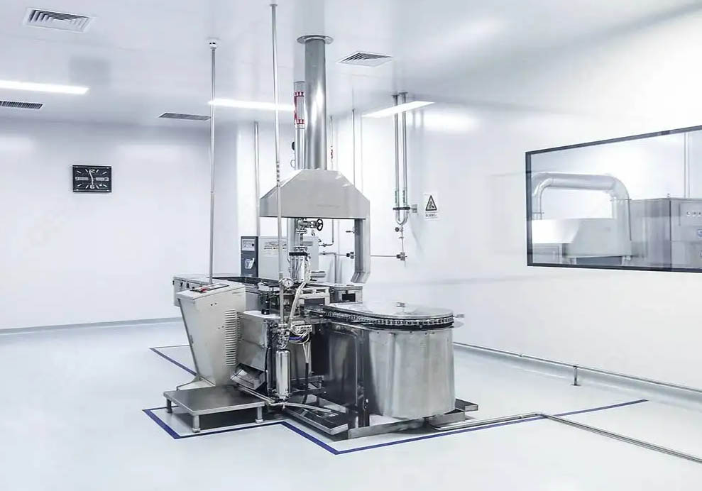 藥廠凈化車(chē)間施工